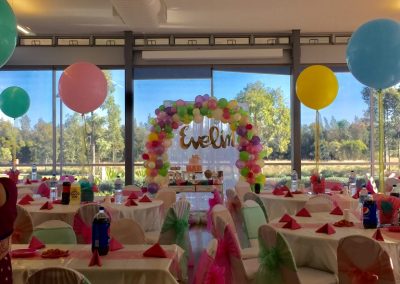 pink chair sashes