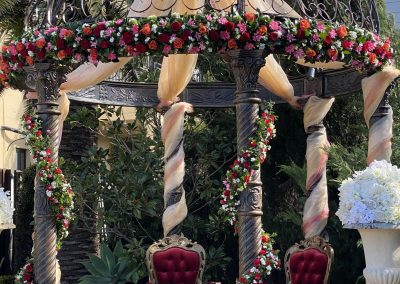 Wedding Mandap Flowers