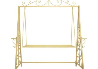 Gold dessert table